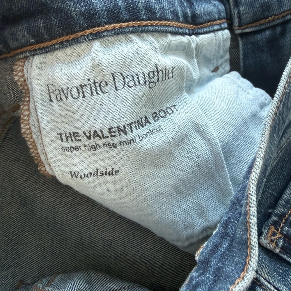 NWOT Favorite Daughter Valentina Jeans in Woodside size 27 - Picture 10 of 10